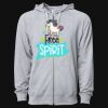 Icon Unisex Lightweight Loopback Terry Full-Zip Hooded Sweatshirt Thumbnail