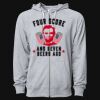Icon Unisex Lightweight Loopback Terry Full-Zip Hooded Sweatshirt Thumbnail
