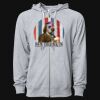 Icon Unisex Lightweight Loopback Terry Full-Zip Hooded Sweatshirt Thumbnail