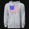Icon Unisex Lightweight Loopback Terry Full-Zip Hooded Sweatshirt Thumbnail