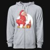 Icon Unisex Lightweight Loopback Terry Full-Zip Hooded Sweatshirt Thumbnail