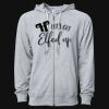 Icon Unisex Lightweight Loopback Terry Full-Zip Hooded Sweatshirt Thumbnail