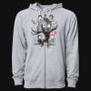 Icon Unisex Lightweight Loopback Terry Full-Zip Hooded Sweatshirt Thumbnail