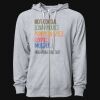 Icon Unisex Lightweight Loopback Terry Full-Zip Hooded Sweatshirt Thumbnail
