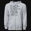 Icon Unisex Lightweight Loopback Terry Full-Zip Hooded Sweatshirt Thumbnail