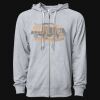 Icon Unisex Lightweight Loopback Terry Full-Zip Hooded Sweatshirt Thumbnail
