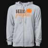 Icon Unisex Lightweight Loopback Terry Full-Zip Hooded Sweatshirt Thumbnail