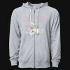 Icon Unisex Lightweight Loopback Terry Full-Zip Hooded Sweatshirt Thumbnail