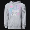 Icon Unisex Lightweight Loopback Terry Full-Zip Hooded Sweatshirt Thumbnail