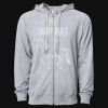 Icon Unisex Lightweight Loopback Terry Full-Zip Hooded Sweatshirt Thumbnail