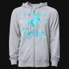 Icon Unisex Lightweight Loopback Terry Full-Zip Hooded Sweatshirt Thumbnail