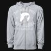 Icon Unisex Lightweight Loopback Terry Full-Zip Hooded Sweatshirt Thumbnail