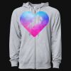 Icon Unisex Lightweight Loopback Terry Full-Zip Hooded Sweatshirt Thumbnail