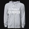 Icon Unisex Lightweight Loopback Terry Full-Zip Hooded Sweatshirt Thumbnail