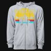 Icon Unisex Lightweight Loopback Terry Full-Zip Hooded Sweatshirt Thumbnail