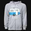 Icon Unisex Lightweight Loopback Terry Full-Zip Hooded Sweatshirt Thumbnail