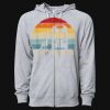 Icon Unisex Lightweight Loopback Terry Full-Zip Hooded Sweatshirt Thumbnail