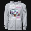 Icon Unisex Lightweight Loopback Terry Full-Zip Hooded Sweatshirt Thumbnail