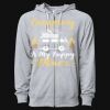 Icon Unisex Lightweight Loopback Terry Full-Zip Hooded Sweatshirt Thumbnail