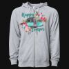 Icon Unisex Lightweight Loopback Terry Full-Zip Hooded Sweatshirt Thumbnail