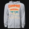 Icon Unisex Lightweight Loopback Terry Full-Zip Hooded Sweatshirt Thumbnail