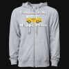 Icon Unisex Lightweight Loopback Terry Full-Zip Hooded Sweatshirt Thumbnail