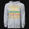 Icon Unisex Lightweight Loopback Terry Full-Zip Hooded Sweatshirt Thumbnail