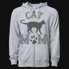 Icon Unisex Lightweight Loopback Terry Full-Zip Hooded Sweatshirt Thumbnail