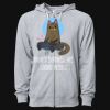 Icon Unisex Lightweight Loopback Terry Full-Zip Hooded Sweatshirt Thumbnail