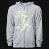 Icon Unisex Lightweight Loopback Terry Full-Zip Hooded Sweatshirt Thumbnail