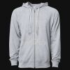 Icon Unisex Lightweight Loopback Terry Full-Zip Hooded Sweatshirt Thumbnail