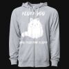 Icon Unisex Lightweight Loopback Terry Full-Zip Hooded Sweatshirt Thumbnail