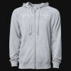 Icon Unisex Lightweight Loopback Terry Full-Zip Hooded Sweatshirt Thumbnail