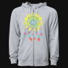 Icon Unisex Lightweight Loopback Terry Full-Zip Hooded Sweatshirt Thumbnail