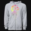Icon Unisex Lightweight Loopback Terry Full-Zip Hooded Sweatshirt Thumbnail