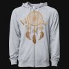 Icon Unisex Lightweight Loopback Terry Full-Zip Hooded Sweatshirt Thumbnail