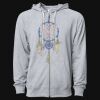 Icon Unisex Lightweight Loopback Terry Full-Zip Hooded Sweatshirt Thumbnail