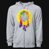 Icon Unisex Lightweight Loopback Terry Full-Zip Hooded Sweatshirt Thumbnail