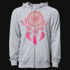 Icon Unisex Lightweight Loopback Terry Full-Zip Hooded Sweatshirt Thumbnail