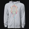 Icon Unisex Lightweight Loopback Terry Full-Zip Hooded Sweatshirt Thumbnail