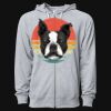 Icon Unisex Lightweight Loopback Terry Full-Zip Hooded Sweatshirt Thumbnail