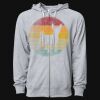 Icon Unisex Lightweight Loopback Terry Full-Zip Hooded Sweatshirt Thumbnail
