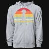 Icon Unisex Lightweight Loopback Terry Full-Zip Hooded Sweatshirt Thumbnail