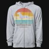 Icon Unisex Lightweight Loopback Terry Full-Zip Hooded Sweatshirt Thumbnail