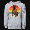 Icon Unisex Lightweight Loopback Terry Full-Zip Hooded Sweatshirt Thumbnail