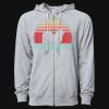 Icon Unisex Lightweight Loopback Terry Full-Zip Hooded Sweatshirt Thumbnail
