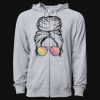 Icon Unisex Lightweight Loopback Terry Full-Zip Hooded Sweatshirt Thumbnail