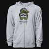 Icon Unisex Lightweight Loopback Terry Full-Zip Hooded Sweatshirt Thumbnail