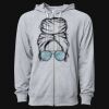 Icon Unisex Lightweight Loopback Terry Full-Zip Hooded Sweatshirt Thumbnail