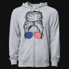 Icon Unisex Lightweight Loopback Terry Full-Zip Hooded Sweatshirt Thumbnail